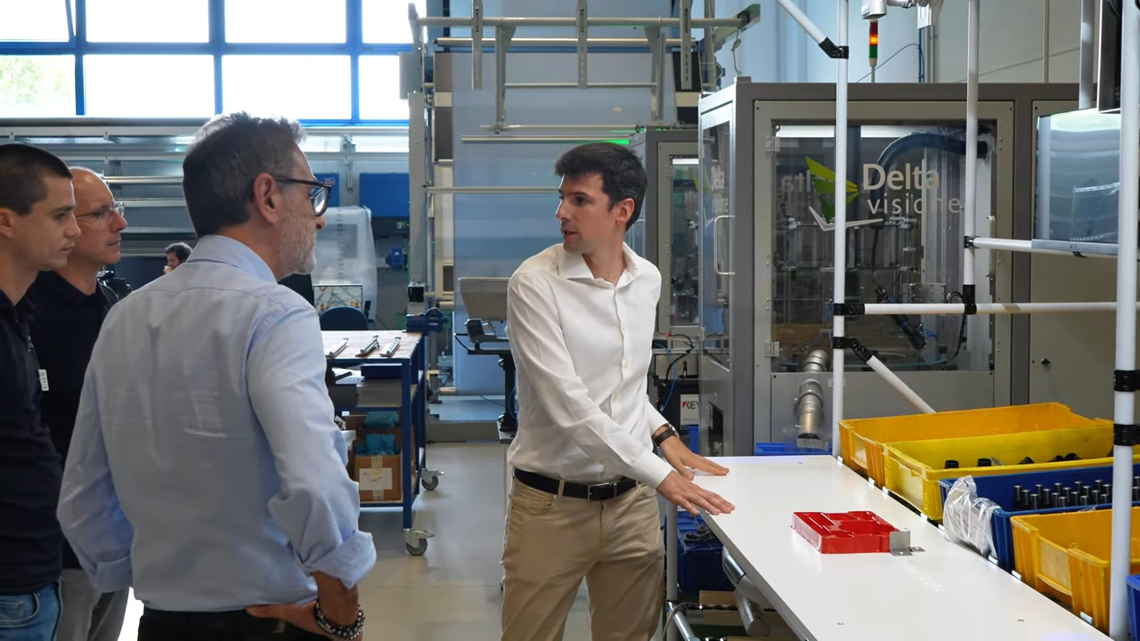 Demo delle Soluzioni di Smart Robots all'evento di Delta Visione